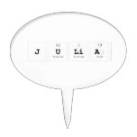 JULIA  Cake Picks