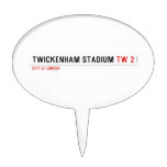 Twickenham Stadium  Cake Picks
