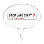 Brick Lane Curry  Cake Picks