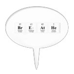 breathe  Cake Picks