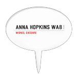 Anna Hopkins WA8  Cake Picks