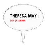 THERESA MAY  Cake Picks