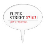 Fleek Street  Cake Picks