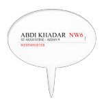 abdi khadar   Cake Picks
