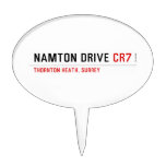 NAMTON DRIVE  Cake Picks