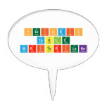 Periodic
 Table
 WriterILaNa  Cake Picks
