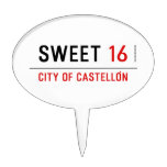 SWEET  Cake Picks