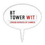 BT TOWER  Cake Picks