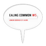 Ealing Common  Cake Picks