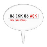 06 ekk 06  Cake Picks