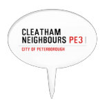 Cleatham  Neighbours  Cake Picks