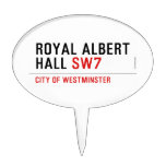 ROYAL ALBERT HALL  Cake Picks