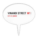 VINANDI STREET  Cake Picks