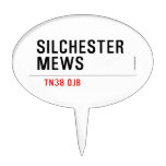 Silchester  Mews  Cake Picks
