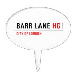 Barr Lane  Cake Picks