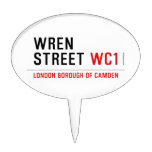 Wren  Street  Cake Picks