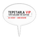 TEPETARLA  Cake Picks
