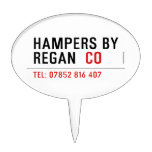 HAMPERS BY REGAN   Cake Picks