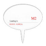 I LOVE MONiCA.SY  Cake Picks