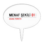 menaf Şekİlİ  Cake Picks
