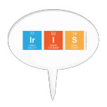 Iris  Cake Picks