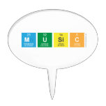 Music   Cake Picks