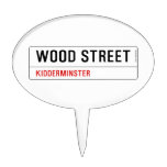 Wood Street  Cake Picks