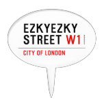 ezkyezky Street  Cake Picks