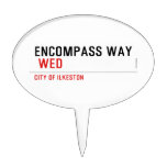 ENCOMPASS WAY   Cake Picks