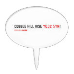 Cobble Hill Rise  Cake Picks