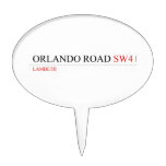 Orlando Road  Cake Picks