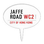 Jaffe Road  Cake Picks