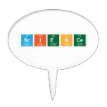 Science   Cake Picks