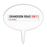 Grandison Road  Cake Picks