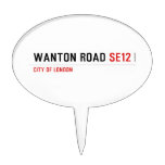 Wanton Road  Cake Picks