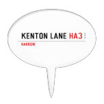 Kenton Lane  Cake Picks