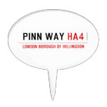 Pinn Way  Cake Picks