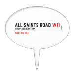 ALL SAINTS ROAD  Cake Picks