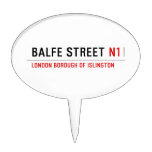Balfe Street  Cake Picks