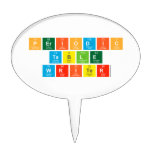 Periodic
 Table
 Writer  Cake Picks