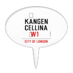    KANGEN CELLINA     Cake Picks