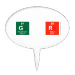G R  Cake Picks