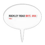 Rockley Road  Cake Picks