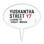 Yushantha  Street  Cake Picks