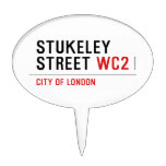 stukeley street  Cake Picks