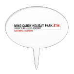 MIND CANDY HOLIDAY PARK  Cake Picks