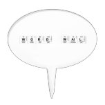 Word Wall  Cake Picks