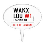 WAKX LOU  Cake Picks