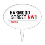 Harmood  street  Cake Picks