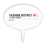 Fashion District  Cake Picks